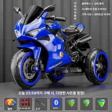 웰라운디드 삼륜스쿠터 삼륜전기스쿠터, 전기 구동, 1개, 블루