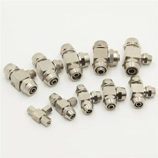 1PCS PE 4 10 16 연결 회전 6 퀵 커플 18 호스 MM 8 형 T 12MM14 공압 링 파이프 빠른 OD, OD tube 12-12-12mm, 1개