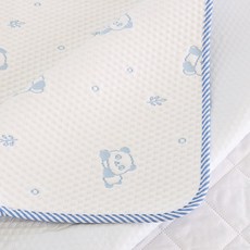 리에또 아기 방수요 에코 쿨 방수패드 유아 여름 냉감매트, 쿨판다, 1개