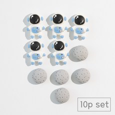 84x84 인테리어 냉장고 자석 마그네틱, 화성으로간우주인10p