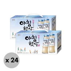 웅진 아침햇살 180ml 48병