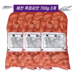 국산 예천 쪽파씨앗 쪽파종구 700g 3개 종자업등록 쪽파
