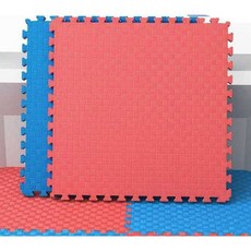 체육관 매트 태권도장 쿠션 운동기구 패드 도장 안전 검도 낙상방지 조각, 1m x 1m x 2cm 고급
