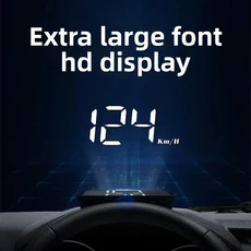 자동 속도 레이더 감지 차량 헤드업 디스플레이 업그레이드 차량 속도 표시기 안전 경고 시스템 실시간 모니터링 HUD, 1, V8 전자 개 화이트 + V8-Dual USB, 실시간 교통안내 포함