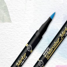 더가몽 수성 마카펜 6색 캘리그라피펜세트, 6색(꽃)