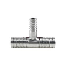 호스 바브 6 8 10 51mm 리듀서 티 3방향 스플리터 304 스테인리스 커넥터 커플러 피팅, 37 51-32-51mm
