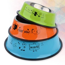 웅스토어 반려동물스틸원형식기 고양이위생식기, 대