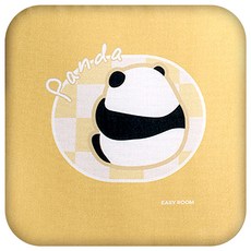 EASY ROOM 可愛熊貓加厚海綿座椅增高墊