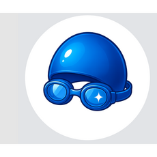 스포츠DIY열전사지 5cm 그룹용세트, 10개, 수경수모