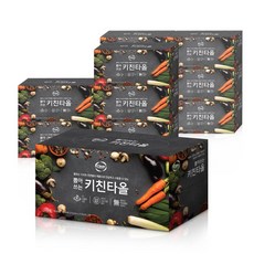 클리어 뽑아쓰는 키친타올 2겹 130매 x 12각 천연펄프, 130개입, 12개