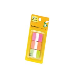 별별마켓 팝업인덱스 탭 형광컬러3색 38x25 북마크