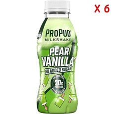 엔지에 프로 퍼드 밀크쉐이크 페어 바닐라, 6개입, 330ml