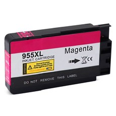 益繪 適用於 HP 7740 8210 8710 8720 8730 副廠墨水匣, 1個, 955XL紅色