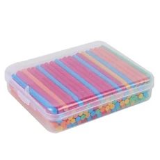 100개 8cm 나무 계산 막대 박스 포함 학생 교구 및 품, 01 1Set