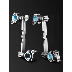 거치대 파라솔 막대 클립 낚시우산 의자 커넥터 좌대 단일, 1개 (그레이)