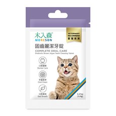 木入森 固齒麗潔牙錠 寵物口腔護理 貓潔牙錠, 1個