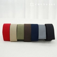 웨빙끈 웨이빙끈 에코백 가방부자재 30mm 2마 7종 ver 1, 4.브라운