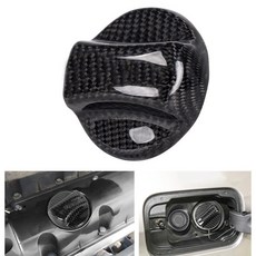 黑色乾碳真碳纖維有字款 汽車燃油蓋 黏貼式 適用於F22 F30 F32 F80 F82 F10 F06, 1個