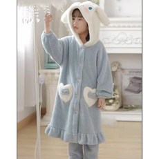 아동 수면 원피스 시나모롤 로브 겨울 극세사 로브원피스
