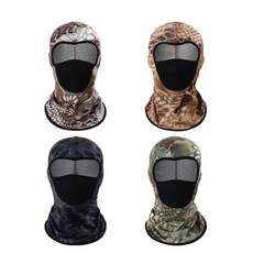 4피스 방한모 페이스 마스크 통기성 헤드 풀 커버 햇빛 후드 야외 사이클링 오토바이용 혼합. 단일 사이즈 212466, 파이썬
