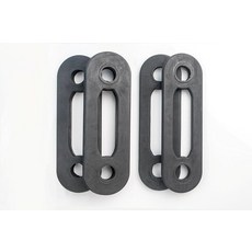 Yaphy Jake® Machines용 교체 밴드 세트 - 총 무게 31.8kg70파운드 2쌍 11.3kg25파운드 2개 + 4.5kg10파운드 121715, Yaphy Jake® Machines용 교체 밴드 세, 1개