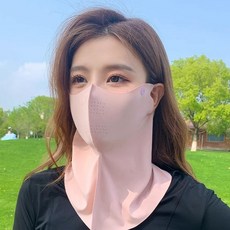 자외선 차단 마스크 1+1, 블랙+핑크, 1세트, 2매