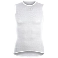 BAISKY百士奇夏季自行車衣內搭網布背心 戰痕II 白