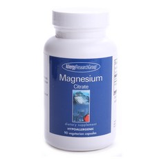AllergyResearchGroup 檸檬酸鎂植物膠囊, 90顆, 1罐