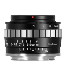 티티아티산 23mm F1.4 소니 E마운트 APS-C 블랙실버 TTArtisan
