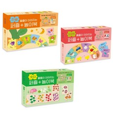 기탄출판 줄줄이이어지는퍼즐+놀이북 한글+숫자+알파벳(전3권)선택구매, 2.줄줄이이어지는퍼즐+놀이북-숫자