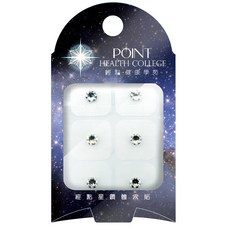 POINT 經點·健康學苑 星鑽體穴貼 12入, 詳見包裝, 詳見包裝, 紫羅蘭