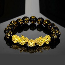 팔찌 염주팔찌 흑요석