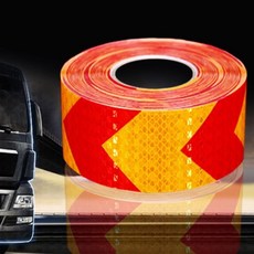 야광반사테이프 형광레드 안전반사테이프 반사테이프 jin*33353NO