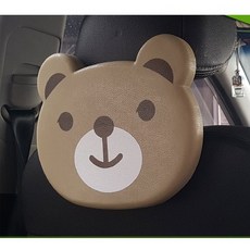 귀여운 차량 의자시트 헤드레스트 뒷자석 물건 거치 받침대