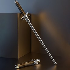 에코벨 휴대용 손잡이 호신봉 4단 100cm/경찰봉 진압봉 진압, 손잡이 호신봉 4단 100cm 블랙, 1개