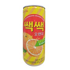 쌕쌕 오렌지 240ml, 10개