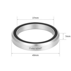 방수 자전거 헤드셋 베어링 내마모성 스티어링 부속 베어링 사이클링 수리, 49mm