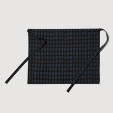 JAJU 돌담 체크 코튼 하프 앞치마_60 487321