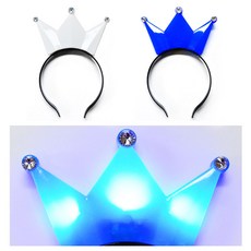 디오유엔 생일선물 머리띠 라이트 왕관 랜덤1개