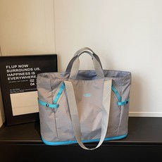 大容量旅行包男女通用擴容乾溼分離運動健身瑜伽包輕便斜挎包, 1個, 如圖