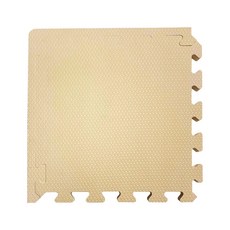 新生活家 2cm厚防護巧拼地墊-莫蘭迪五色任選32x32x2cm (48片)隨貨贈嬰兒中性洗衣精1000ml, 1個, 莫蘭迪奶茶(共48片)