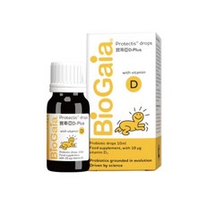 BioGaia 寶乖亞 D-plus 益生菌滴劑 10毫升, 1個, 10ml