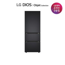 LG Fit & Max 오브제 김치톡톡 1등급 327L 김치냉장고 Z330MMMF11, 없음