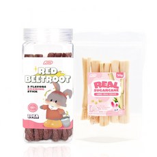 기화 비트 꽈배기스틱 20P+사탕수수 이갈이 50g