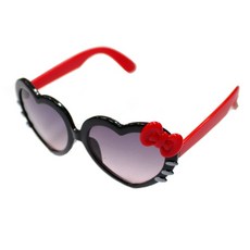 자외선차단 어린이 하트 야옹이 선글라스 (케이스포함)