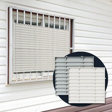 윤하우스방범창통풍블라인드 5P 베란다가림막 창문햇빛가리개