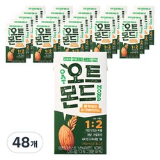 LOTTE 樂天 CHILSUNG BEVERAGE OAT MOND原味燕麥飲, 190ml, 48入