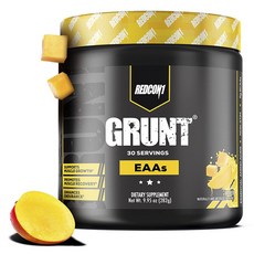 redcon1 GRUNT EAAs必需胺基酸補充粉 芒果口味, 1個, 282g