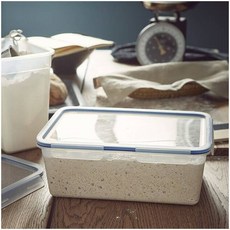 이케아 365+ 보관용기 5.2L 직사각 32x21x11cm 뚜껑별매