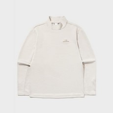 정품 아이더 긴팔티 BQJ DMU24201KV THERMOLOCK (써모락) 남성 긴팔 터틀넥 티셔츠 (OATMEAL GREY)